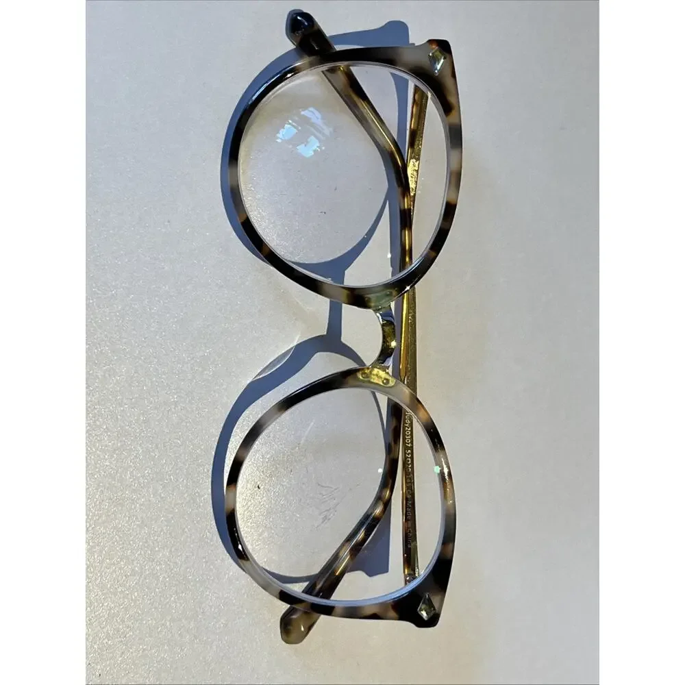 Firmoo Judy 20307 Eyeglasses Optical 52-20-145 Gray Brown Tortoise Frames Only